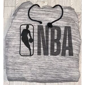 Men's NBA basketball Pullover gray hoodie xl